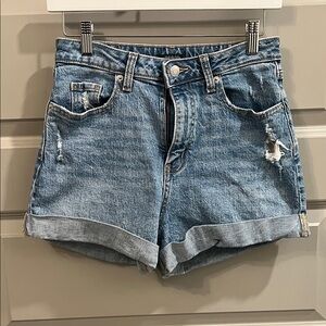 Wild Fable High Waisted Distressed Jean Shorts